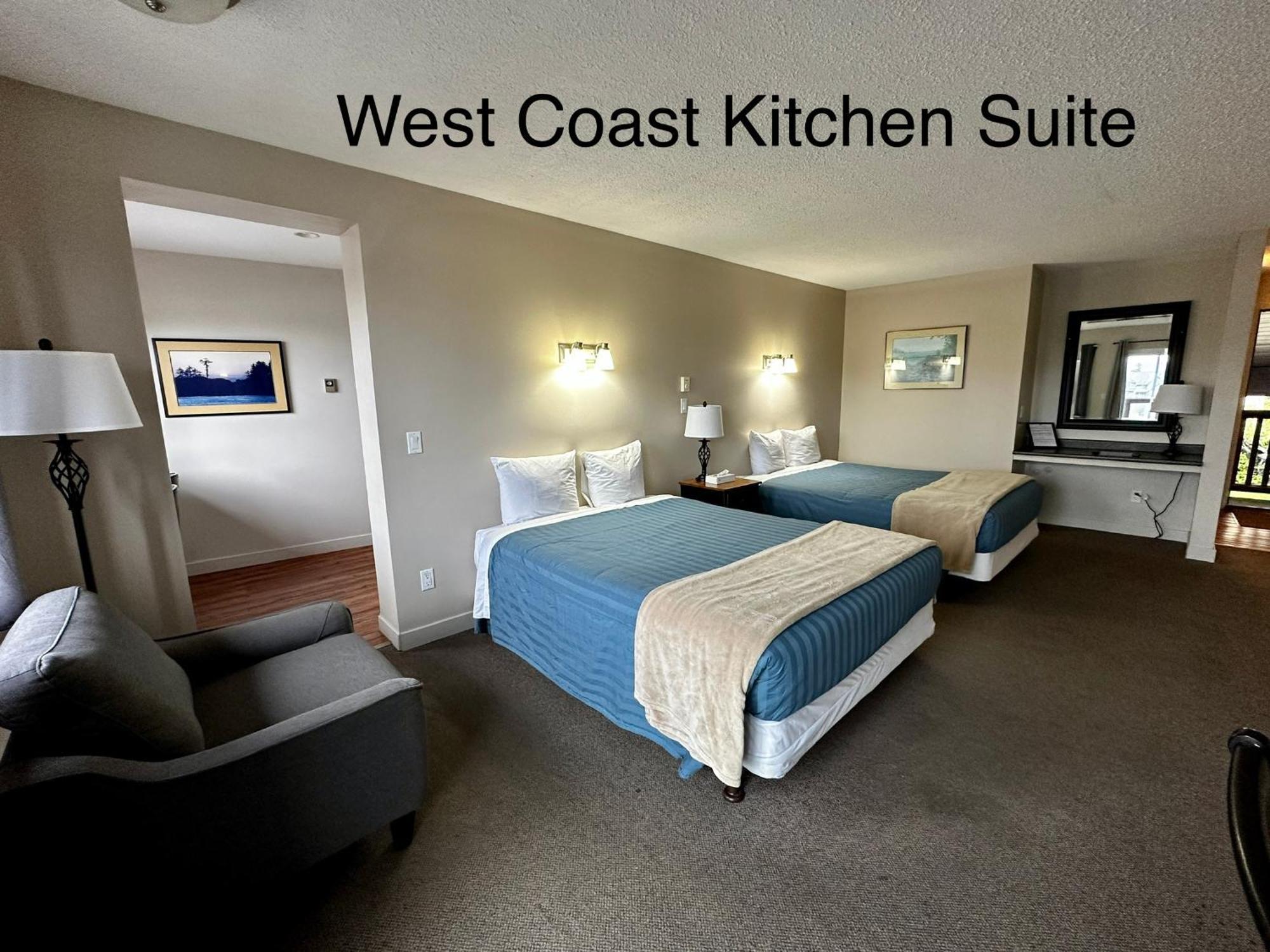 West Coast Motel On The Harbour ユクルーレット エクステリア 写真